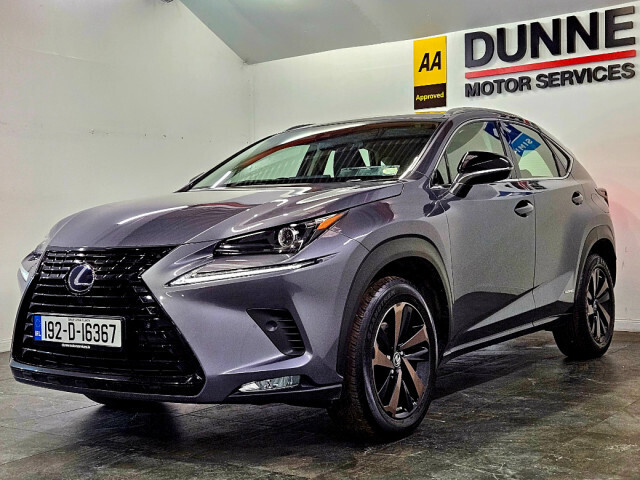 Image for 2019 Lexus NX 300H FWD Sport, SERVICE HISTORY X3 STAMPS, TWO KEYS, NCT 08/25, HUGE SPEC, SAT NAV, BLUETOOTH, 12 MONTH WARRANTY, FINANCE AVAILABLE