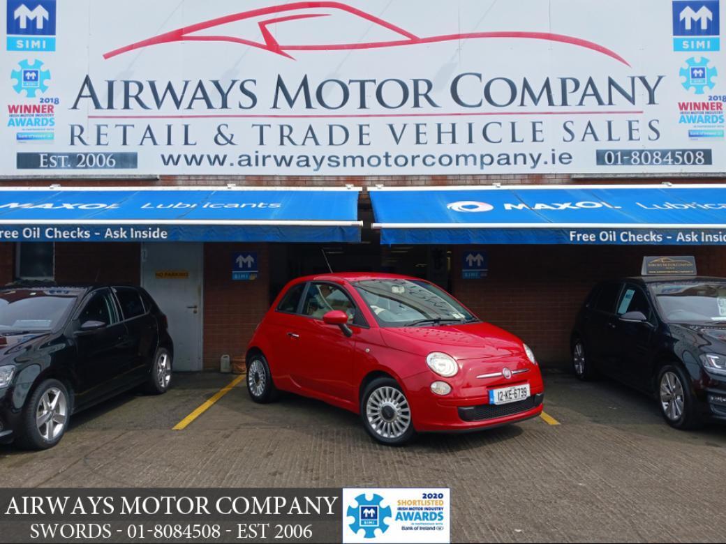 Image for 2012 Fiat 500 1.2 POP * 3DR * ALLOYS * LOW KMS * PHONE * 