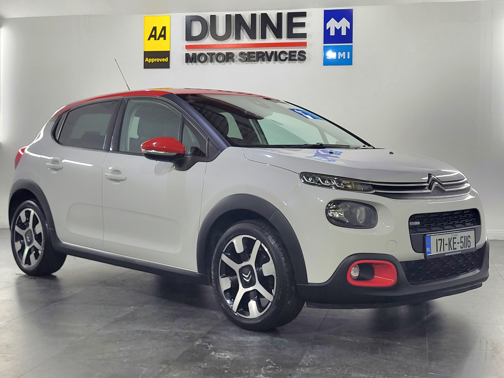 Image for 2017 Citroen C3 1.2 PURETECH 82 FLAIR 5DR, SERVICE HISTORY, TWO KEYS, NCT 05/23, TOUCHSCREEN, BLUETOOTH, ANDROID AUTO, APPLE CARPLAY, 12 MONTH WARRANTY, FINANCE AVAIL