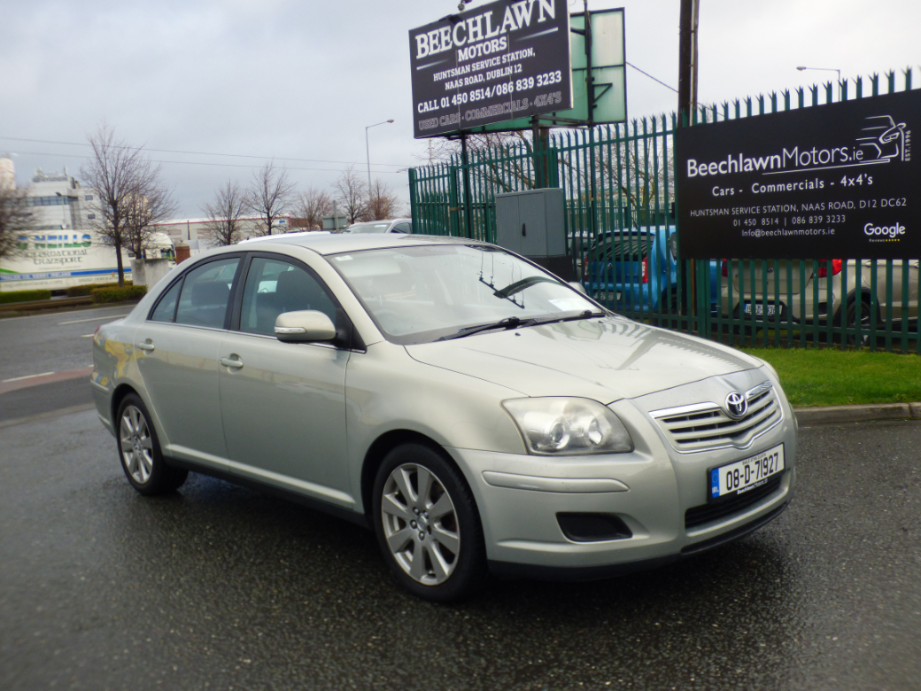 Image for 2008 Toyota Avensis 2.0 D4D T3 4DR // VERY LOW MILEAGE // 08/23 NCT // ALLOY WHEELS, REAR PARKING SENSORS AND AIR CON // 