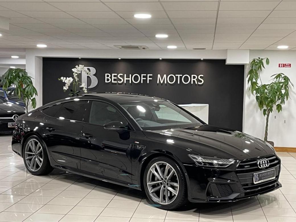 Image for 2021 Audi A7 50 TFSIe S-LINE BLACK EDITION HYBRID. ONLY 4, 000 MILES//AS NEW//HUGE SPEC. BALANCE OF AUDI WARRANTY//211 REGISTRATION. TAILORED FINANCE PACKAGES.