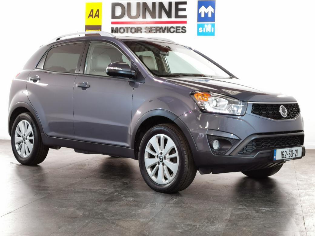 Image for 2016 Ssangyong Korando 4X2 EL CROSSOVER, AA APPROVED, SSANGYONG SERVICE HISTORY, NCT 10/22, LEATHER, HEATED SEATS, BLUETOOTH, 12 MONTH WARRANTY, FINANCE AVAILABLE