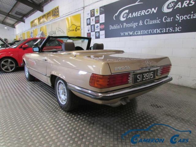 Image for 1986 Mercedes-Benz SL Class 280SL AUTO. ORIGINAL IRISH ONE OWNERS FROM NEW AND AN EXTENSIVE SERVICE HISTORY.