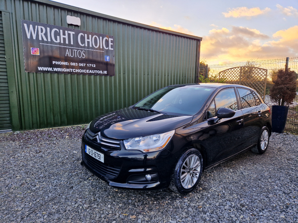 Image for 2012 Citroen C4 1.6hdi 90HP VTR+ (HRS) 4DR