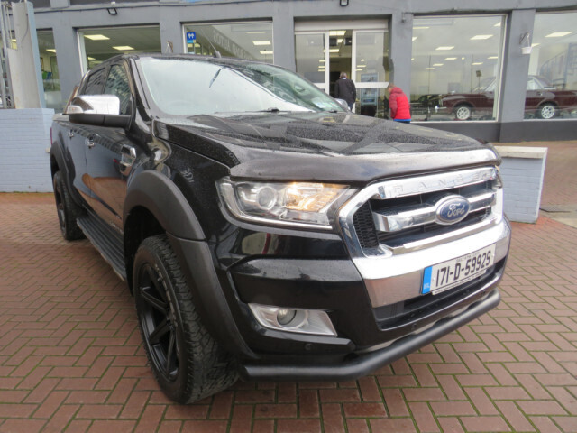 Image for 2017 Ford Ranger 2.2 TDCI LIMITED EDITION 4X4 DOUBLE CAB WIDE ARCH //FULL SERVICE HISTORY // ALLOYS // STUNNING CAR // BLUETOOTH WITH MEDIA PLAYER // MFSW // NAAS ROAD AUTOS EST 1991 // CALL 01 4564074 // SIMI APPROV 