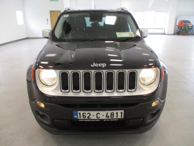 Image for 2016 Jeep Renegade 1.6 Mjet 120HP FWD Limited 5DR-LEATHER-SAT NAV-CRUISE-BLUETOOTH-MP3-SENSORS-HEATED SEATS