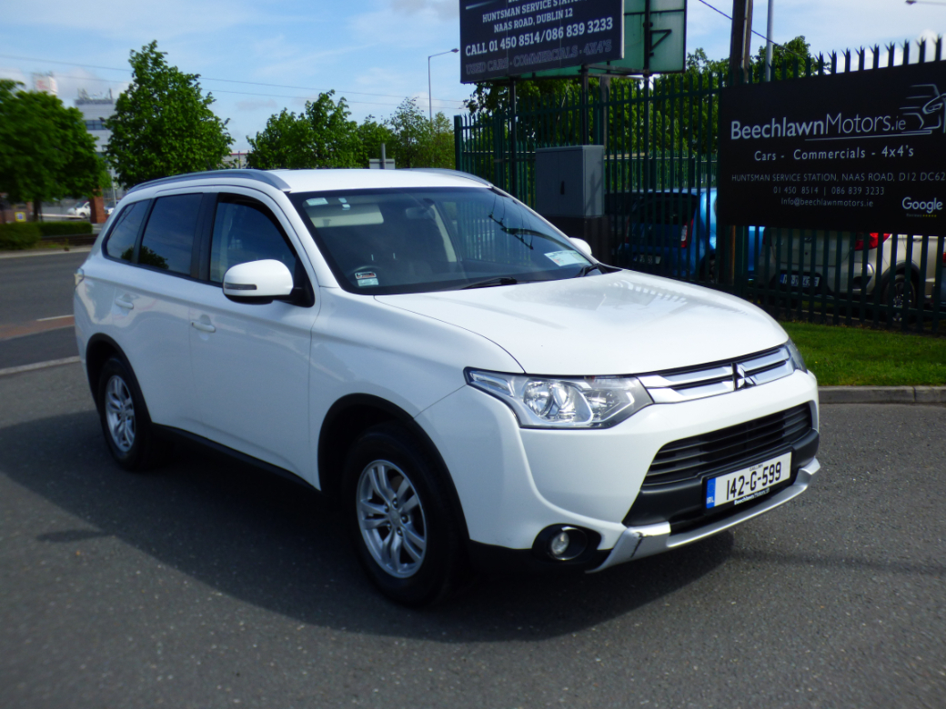 Image for 2014 Mitsubishi Outlander 2.2 DI-D 4WD INTENSE COMMERCIAL // PRICE EXCL. VAT // 10/23 CVRT // DOCUMENTED SERVICE HISTORY // 