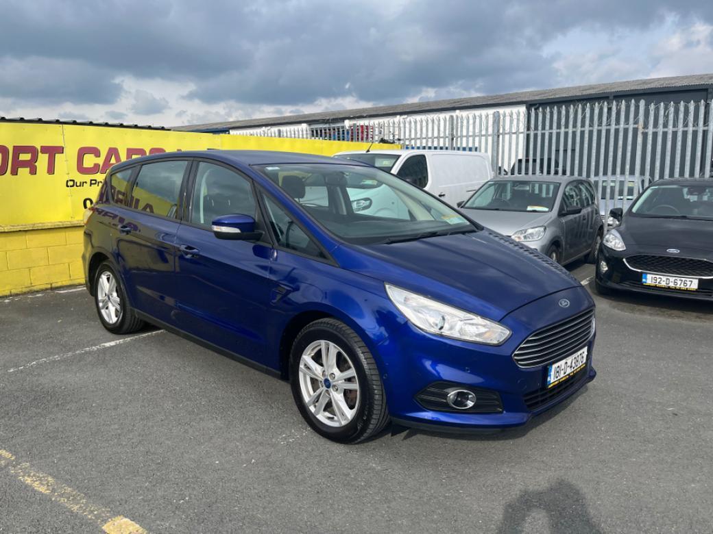 Image for 2018 Ford S-Max 2.0 TDCI 120PS MANUAL 4DR ZETEC Finance Available own this car for €116 per week