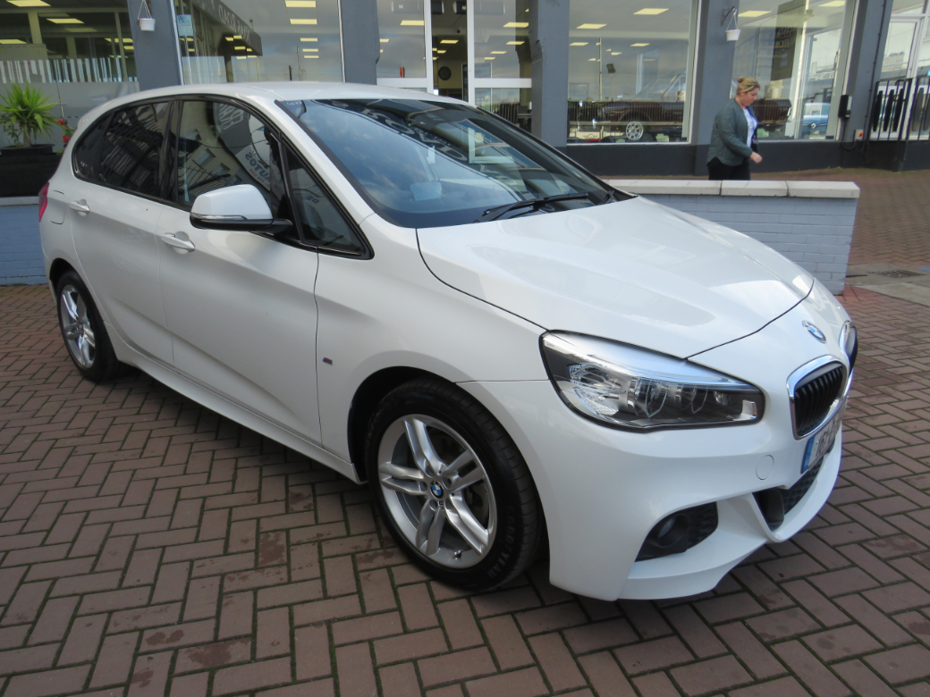 Image for 2016 BMW 2 Series Active Tourer 218 D M SPORT AUTOMATIC // IMMACULATE CONDITION 1 OWNER CAR FROM NEW // FULL SERVICE HISTORY // ALLOYS // ADAPTIVE CRUISE CONTROL // AIR-CON // BLUETOOTH // MFSW // NAAS ROAD AUTOS EST 1991 // SIMI 