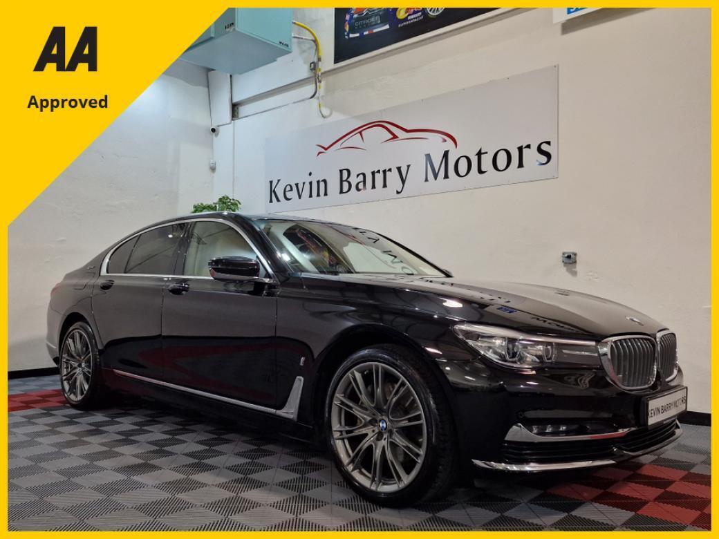 Image for 2018 BMW 7 Series 740E EXCLUSIVE (PLUG IN HYBRID) AUTOMATIC **TOP SPEC / CANBERRA BEIGE LEATHER / MASSAGE FRONT SEATS / GESTURE CONTROL / SOFT CLOSE DOORS / HEADS UP DISPLAY / REVERSE CAMERA / WIRELESS PHONE CHARGING**