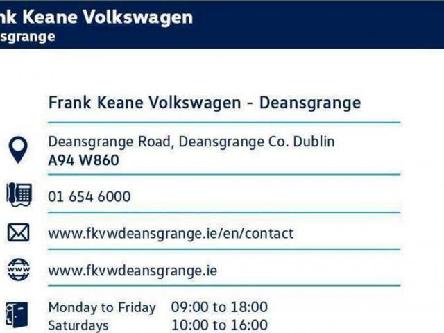 Image for 2018 Volkswagen Golf e-GOLF 5DR COMFORTLINE @FRANK KEANE VOLKSWAGEN SOUTH DUBLIN