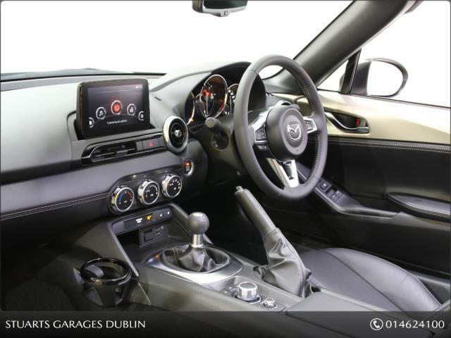 Image for 2023 Mazda MX-5 MAZDA MX-5 2.0P (184PS) EXCLUSIVE LINE W/O AFL PLATINUM QUARTZ, BLACK LEATHER*WIRELESS CARPLAY, HEATED SEATS, KEYLESS ENTRY, ADAPTIVE LIGHTING, LANE DEPARTURE, BOSE, CRUISE & CLIMATE, PDC