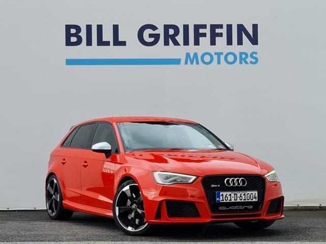 Image for 2016 Audi RS3 2.5 TFSI QUATTRO 376BHP AUMATIC MODEL // PADDLE SHIFT // SAT NAV // SERVICE HISTORY // FULL LEATHER // FINANCE THIS CAR FROM ONLY €180 PER WEEK