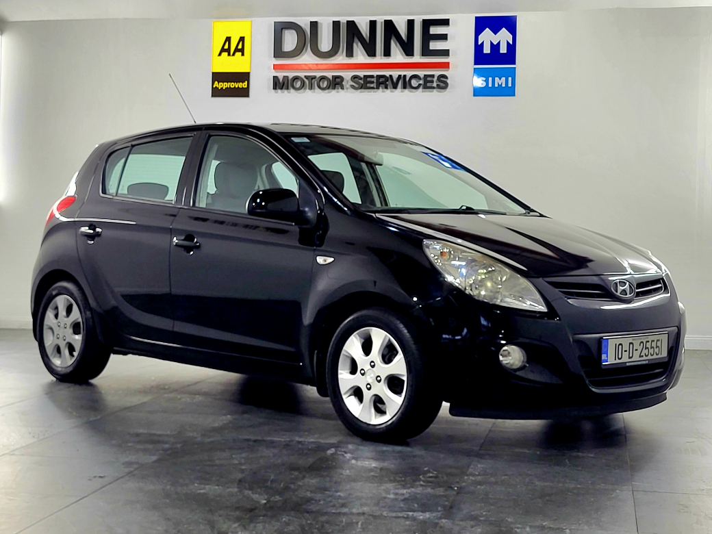 Image for 2010 Hyundai i20 1.2 DE LUXURY 5DR, AA APPROVED, NEW NCT, LOW MILEAGE ONLY 67K MILES, POWERFOLD MIRRORS, AIR CON, WARRANTY AVAILABLE