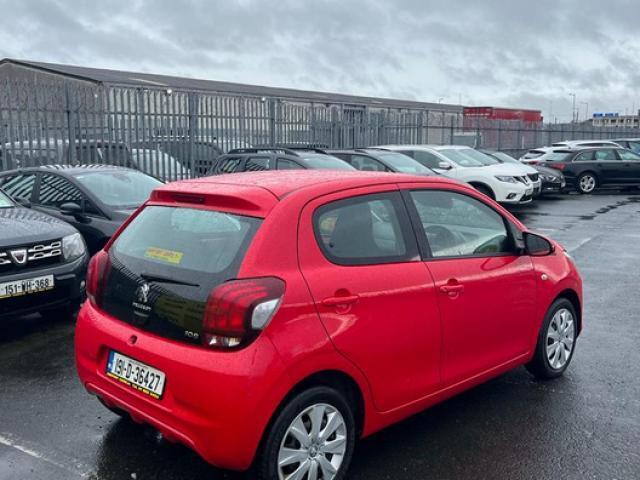Image for 2019 Peugeot 108 ACTIVE 1.0 72 4DR Finance Available own this car for €55 per week