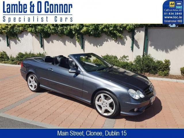 Image for 2009 Mercedes-Benz CLK Class CLK 200 AUTO * AMG PACK * TENORITE FREY / BLACK NAPPA LEATHER * FULL SPEC * 