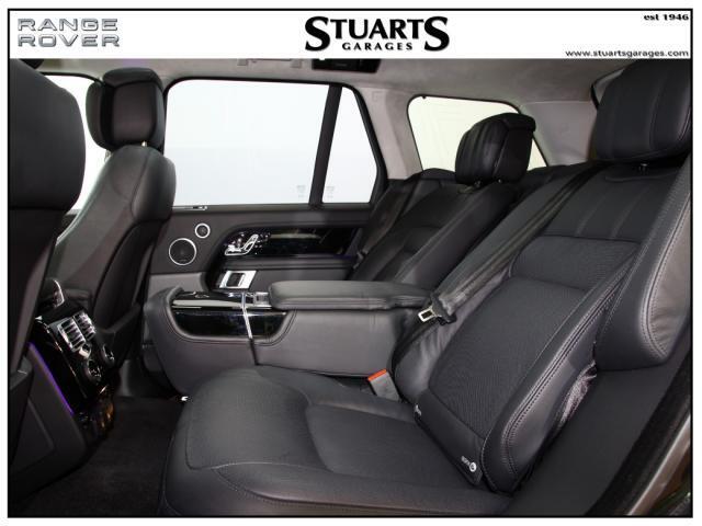Image for 2021 Land Rover Range Rover AUTOBIOGRAPHY PHEV: SANTORINI BLACK WITH EBONY EXTENDED LEATHER. SLIDING PAN ROOF, . PARK PK, DRIVE PK, SUEDE HEADCLOTH, CONFIGURABLE MOOD LIGHTING