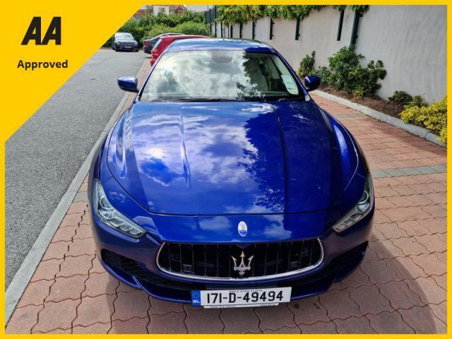 Image for 2017 Maserati Ghibli DV6 AUTO * EMOZIONE BLUE METALIC / CREAM LEATHER *LOW MILEAGE * MASERATI SERVICE HISTORY * BEST AVAILABLE * 