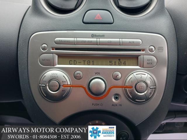 Image for 2012 Nissan Micra 1.2 * 5DR * 5 SPPED MANUAL * PHONE * MEDIA STREAM * 