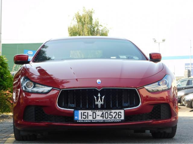 Image for 2015 Maserati Ghibli 3.0D V6 275BHP AUTOMATIC . HUGE SPEC . LOW MILEAGE . FINANCE AVAILABLE . BAD CREDIT NO PROBLEM . WARRANTY INCLUDED