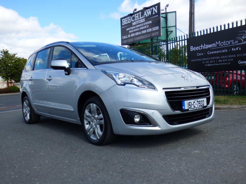 Image for 2015 Peugeot 5008 1.6 HDI 115 BHP ACTIVE 5DR // LOW MILEAGE // EXCELLENT CONDITION // 07/23 NCT // 7 SEATS // CRUISE, BLUETOOTH AND REAR PARK ASSIST // 