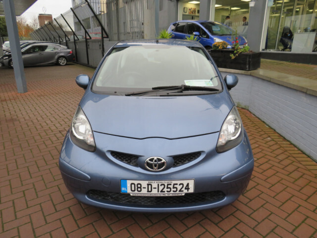 Image for 2008 Toyota Aygo 1.0 VVT-I BLUE 3DR AUTOMATIC MM // IMMACULATE CONDITION INSIDE AND OUT // ONLY 24000 MILES // AIR-CON // CENTRAL LOCKING // ELECTRIC WINDOWS // NAAS ROAD AUTOS EST 1991 // CALL 01 4564074 // SIMI 
