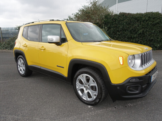 Image for 2017 Jeep Renegade 1.4 PETROL, LIMITED, NCT, SERVICE, WARRANTY, FINANCE, 5 STAR REVIEWS. 