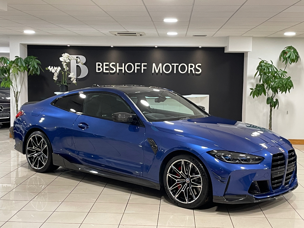 Image for 2021 BMW M4 COMPETITION PACKAGE (510 BHP)=LOW MILEAGE//HUGE SPEC=M CARBON PACKAGE//ORIGINAL IRISH CAR=€170K NEW//TAILORED FINANCE PACKAGES AVAILABLE=TRADE IN'S WELCOME