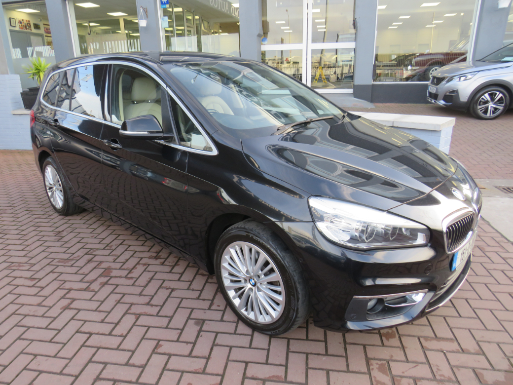 Image for 2015 BMW 2 Series Gran Tourer 218I GRAND TOURER LUXURY 7 SEATER PETROL AUTOMATIC // IMMACULATE CONDITION INSIDE AND OUT // ALLOYS // AIR-CON // SAT-NAV // BLUETOOTH // ADAPTIVE CRUISE // MFSW // NAAS ROAD AUTOS EST 1991 // SIMI 
