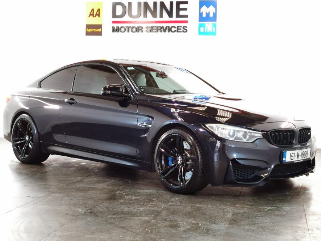 Image for 2015 BMW M4 M DCT 7 3R92 2DR AUTO, AA APPROVED, BMW HISTORY, NCT 07/23, TWO KEYS, 19" ALLOYS, SAT NAV, BLUETOOTH, HEATED SEATS, HEADS UP DISPLAY, FINANCE AVAIL