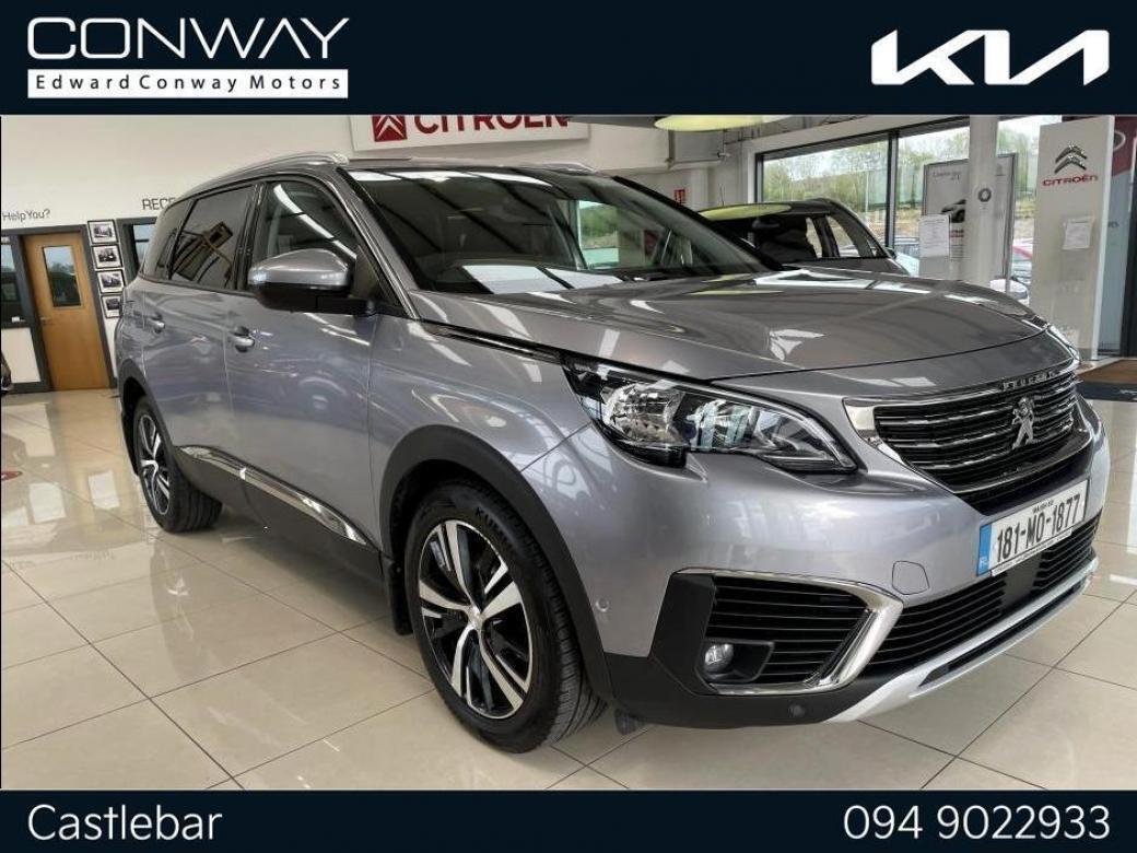Image for 2018 Peugeot 5008 ALLURE 2.0 BLUE HDI 150 BHP 