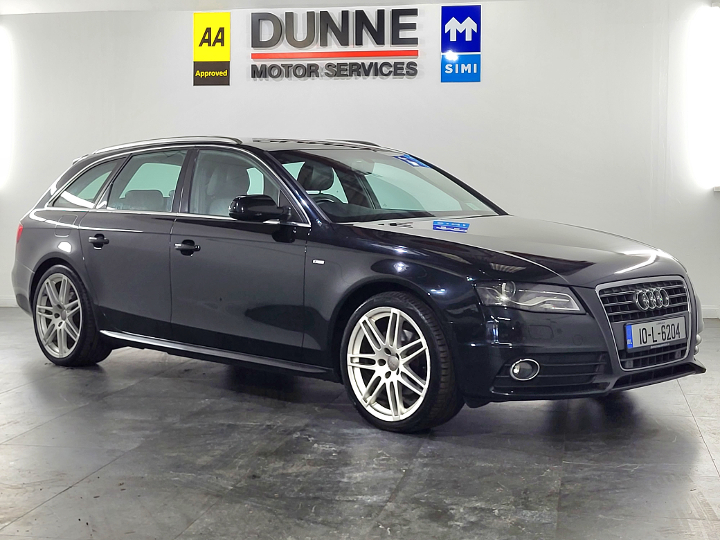 Image for 2010 Audi A4 2.0 TDI ESTATE S LINE SPECIAL EDITION, EXTENSIVE SERVICE HISTORY X7 STAMPS, NCT 04/23, LEATHER, SAT NAV, REARVIEW CAMERA, BLUETOOTH, 3 MONTH WARRANTY