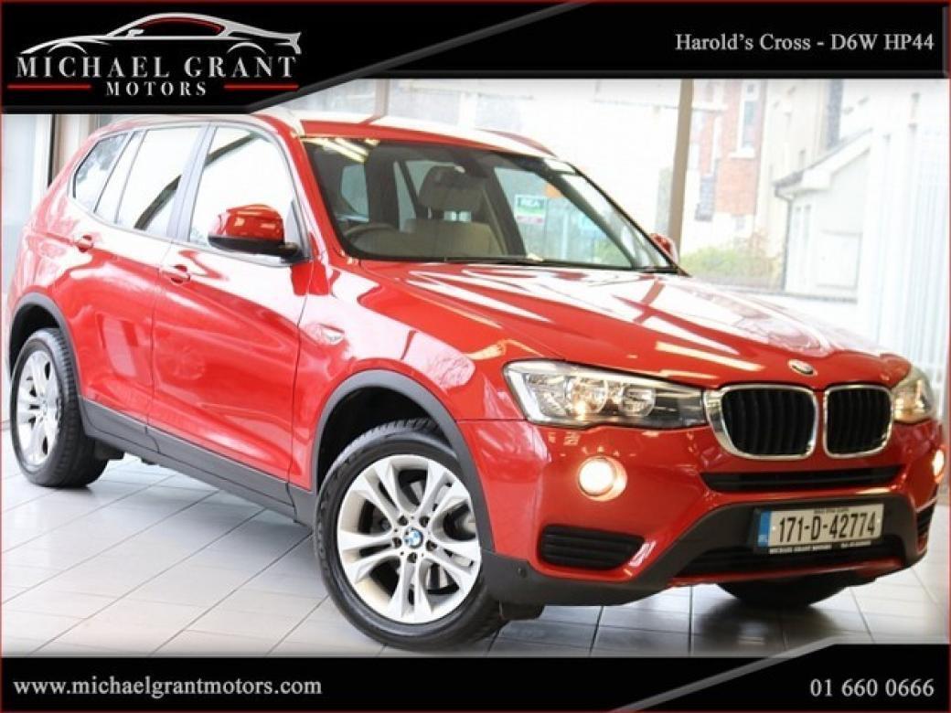 Image for 2017 BMW X3 S DRIVE 2.0 DIESEL AUTOMATIC / ONLY 86KM / IRISH CAR / 1 OWNER