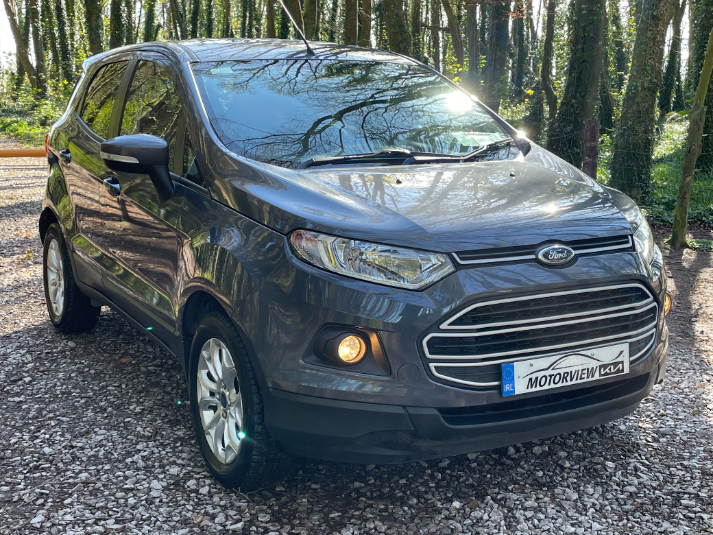 Image for 2016 Ford Ecosport Zetec, Bluetooth, Air Conditioning, CD Player, Central Locking, Mud Flaps, Alloy Wheels, Multi-Function Steering Wheel, Electric Windows, Fog Lamps, Central Locking, IsoFix Points, Folding Rear Seats