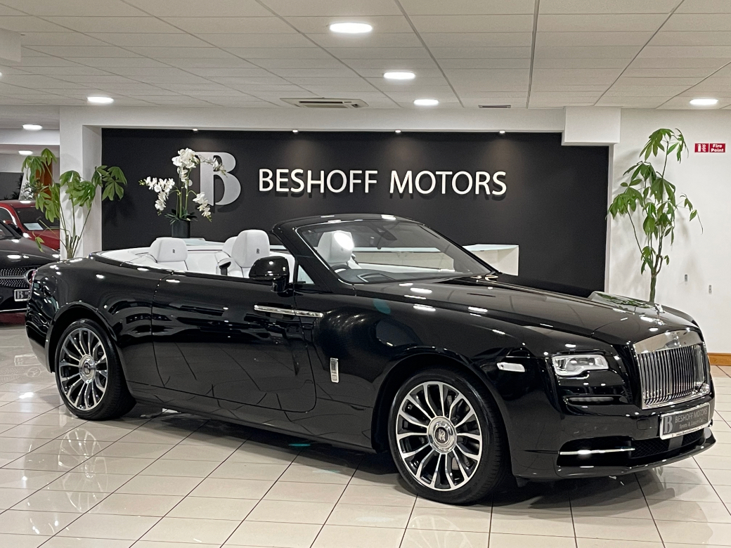 Image for 2021 Rolls-Royce Dawn 6.6 V12 CABRIOLET. ONLY 4, 000 MILES//1 OWNER. JUST SERVICED BY ROLLS ROYCE//SUPPLIED NEW BY OURSELVES. ORIGINAL IRISH CAR//211 D REG. TAILORED FINANCE PACKAGES AVAILABLE. TRADE IN'S WELCOME.
