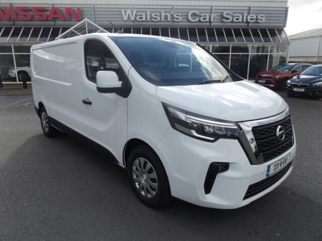 Image for 2023 Nissan Primastar LWB SV HI-SPEC "IMMEDIATE DELIVERY-WITH AIRCON, APPLE CAR PLAY & ANDROID, COLOUR CODED BUMPERS, REAR PARK SENSORS" €28, 735 EX-VAT 