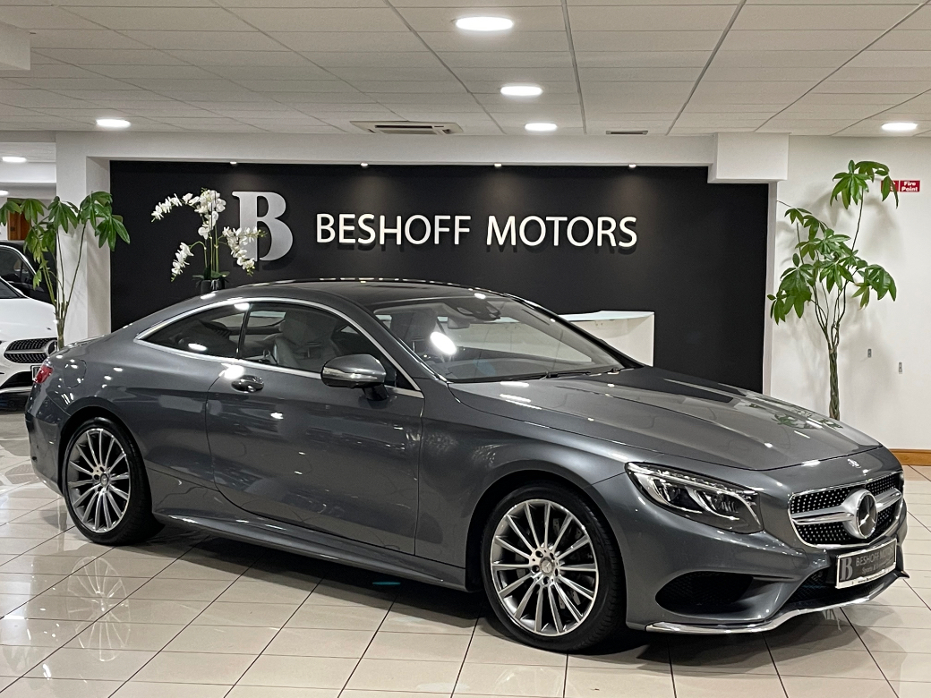 Image for 2016 Mercedes-Benz S Class S500 AMG LINE PREMIUM COUPE=HUGE SPEC//PAN ROOF=NAPPA LEATHER//DISTRONIC CRUISE CONTROL PLUS=DRIVING ASSISTANCE PACKAGE PLUS//FULL SERVICE HISTORY=162 D REG//TAILORED FINANCE PACKAGES AVAILABLE