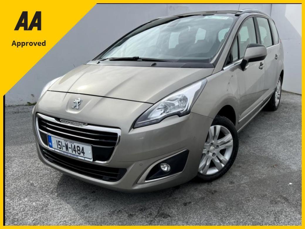 Image for 2015 Peugeot 5008 ACTIVE 1.6 HDI 7 SEATER ** IRISH CAR ** 1 YEAR NATIONWIDE WARRANTY INCLUDED ** SUPERB EXAMPLE **